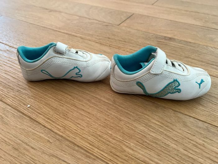 Chaussure puma fille taille 26cm état satisfaisant - photo numéro 5
