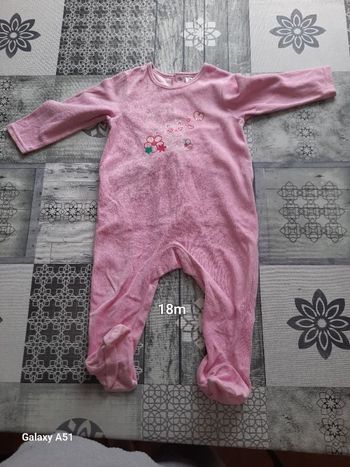 pyjama dors bien bébé 18 mois 81 cm