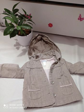 Petit manteau velours