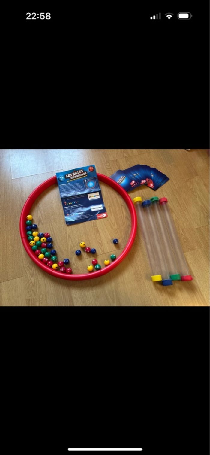 Jeux de société enfant les billes infernales - photo numéro 2