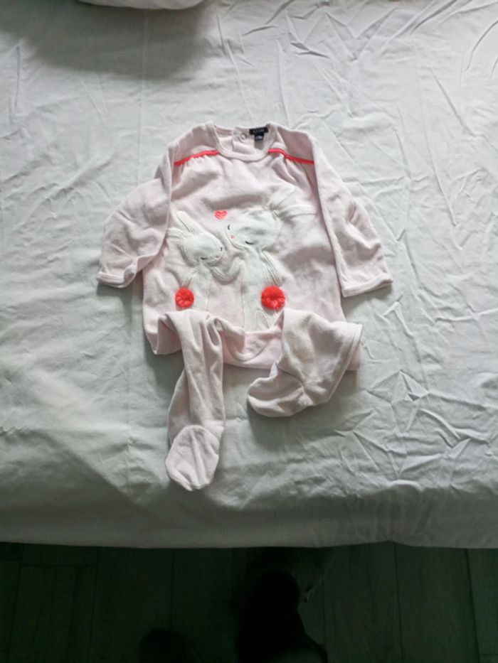 Lot de vêtements bébés filles en 9 mois pour automne hiver - photo numéro 5
