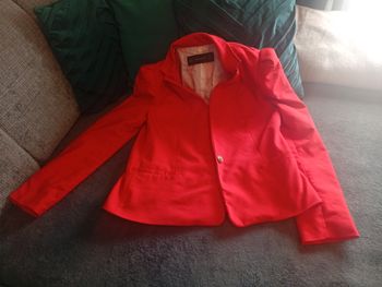 Veste rouge de chez Zara femme