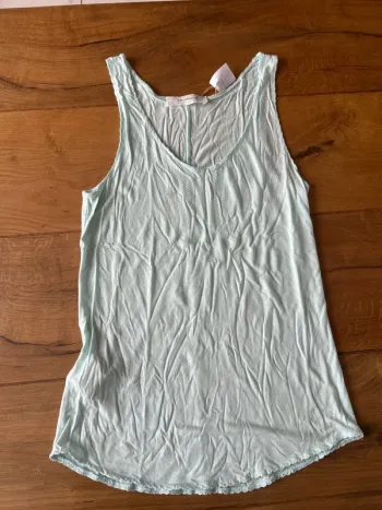 Débardeur turquoise taille 36 promod