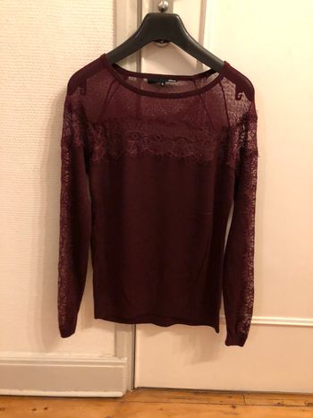 Pull dentelle Etam S