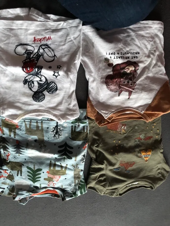 T shirt longue manche 62 cm