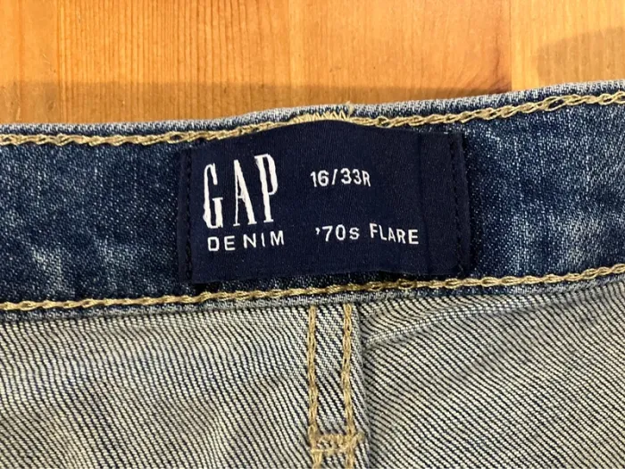 Jean Flare bleu 42/44 - photo numéro 4