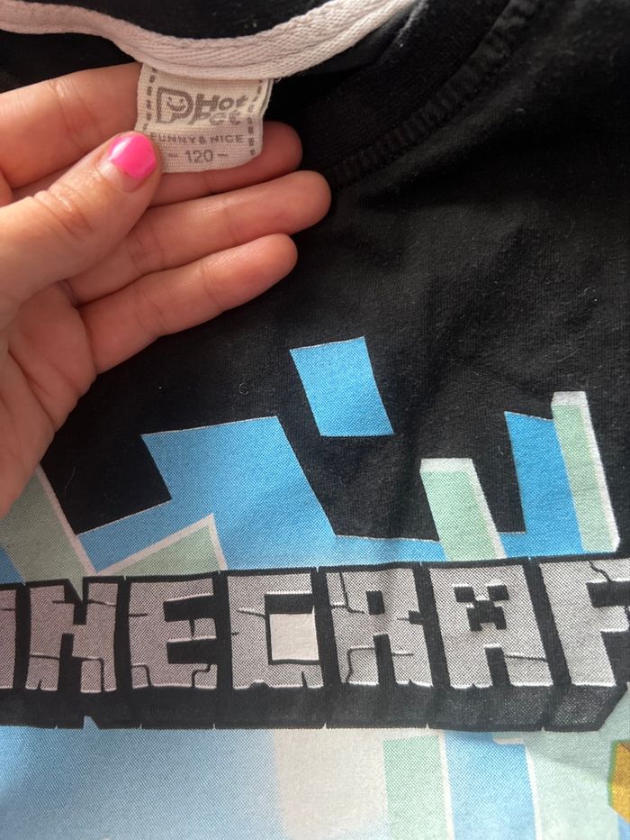 T-Shirt Minecraft Taille 6 ans - photo numéro 2