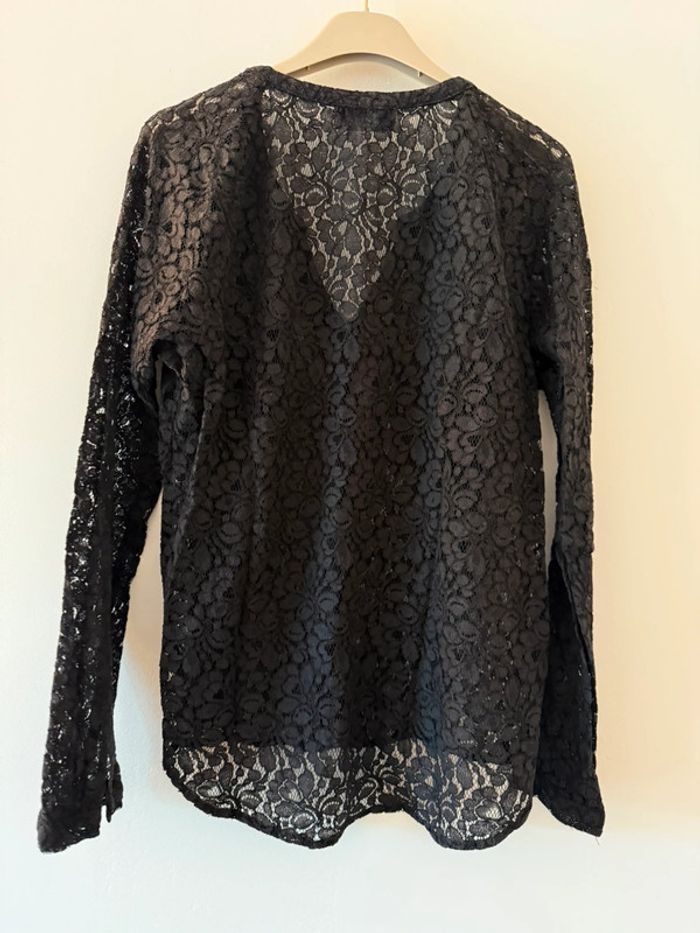 Blouse manches longues dentelle Le temps des cerises - photo numéro 4