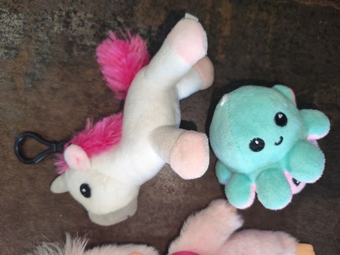 Kiki monchhichi peluches licorne  poulpe - photo numéro 5