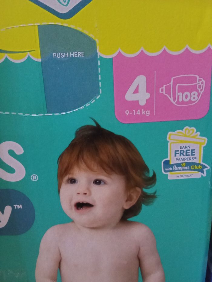 Couches Pampers baby dry - photo numéro 2