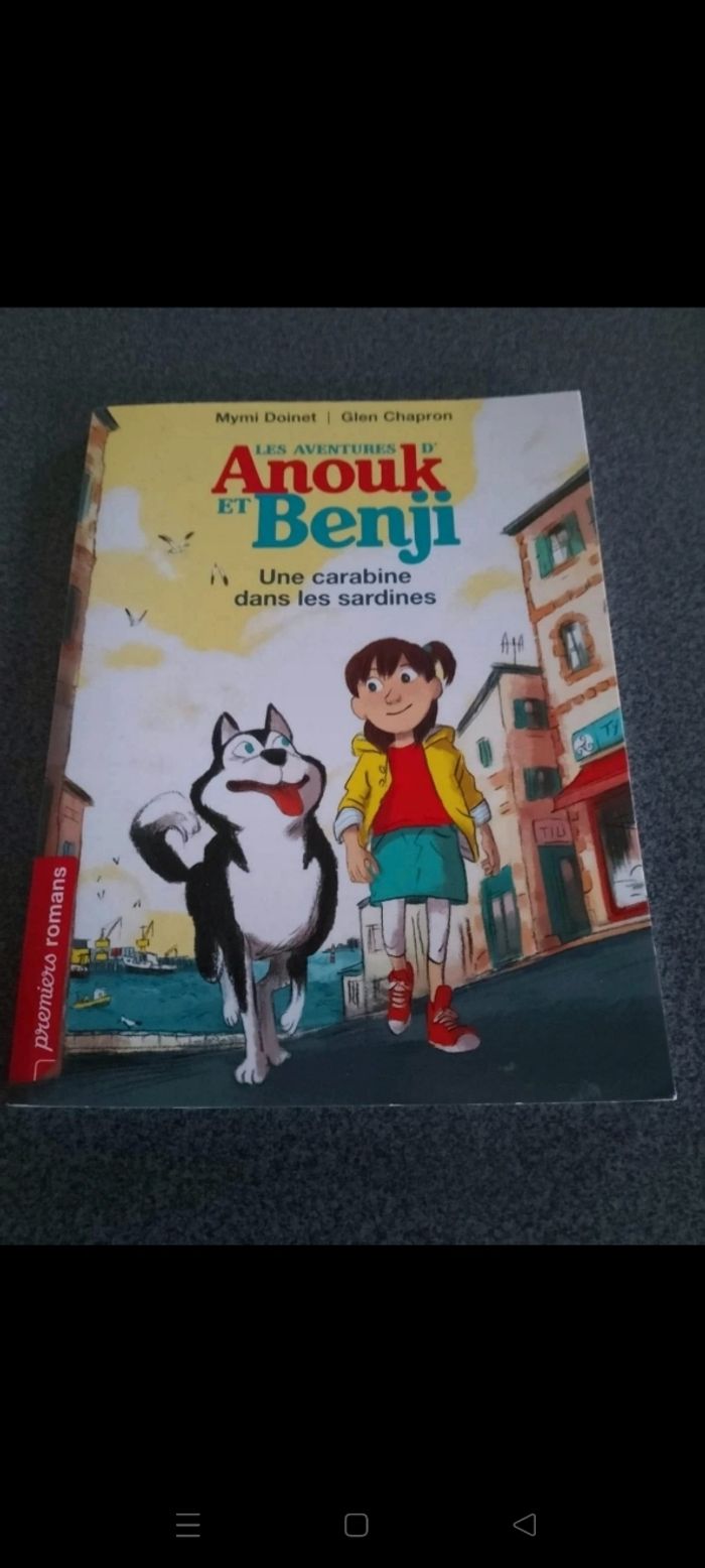 Livre Les aventures d'Anouk et Benji