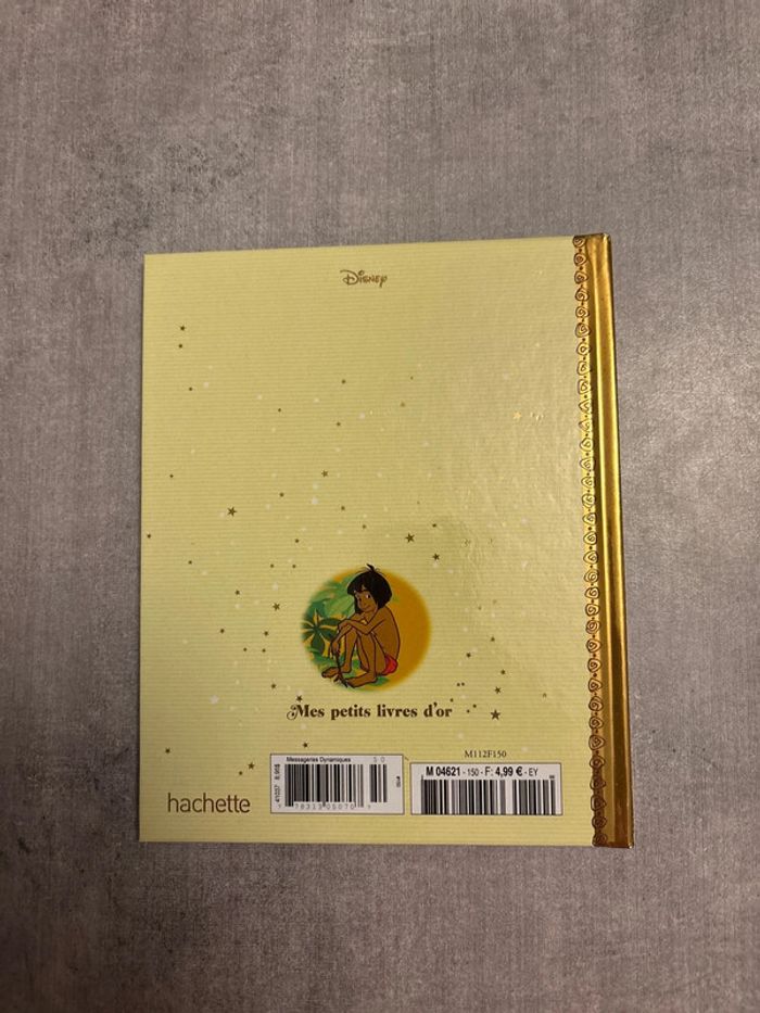 Livre Disney, mes Petit, livre d’or Mowgli et kaa - photo numéro 4