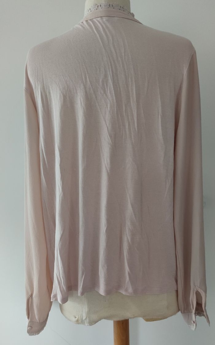 Blouse femme Naf Naf – Taille L – Rose – Très bon état - photo numéro 2