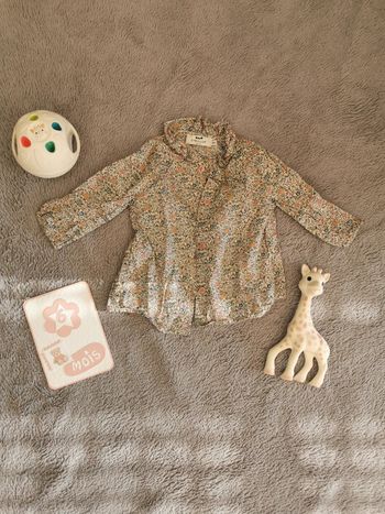 Blouse manches longues Cyrillus 6 mois