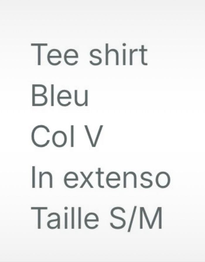 Tee shirt - photo numéro 4