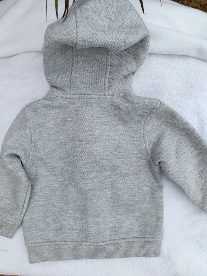 Manteau gris Obaïbi 23 mois - photo numéro 4