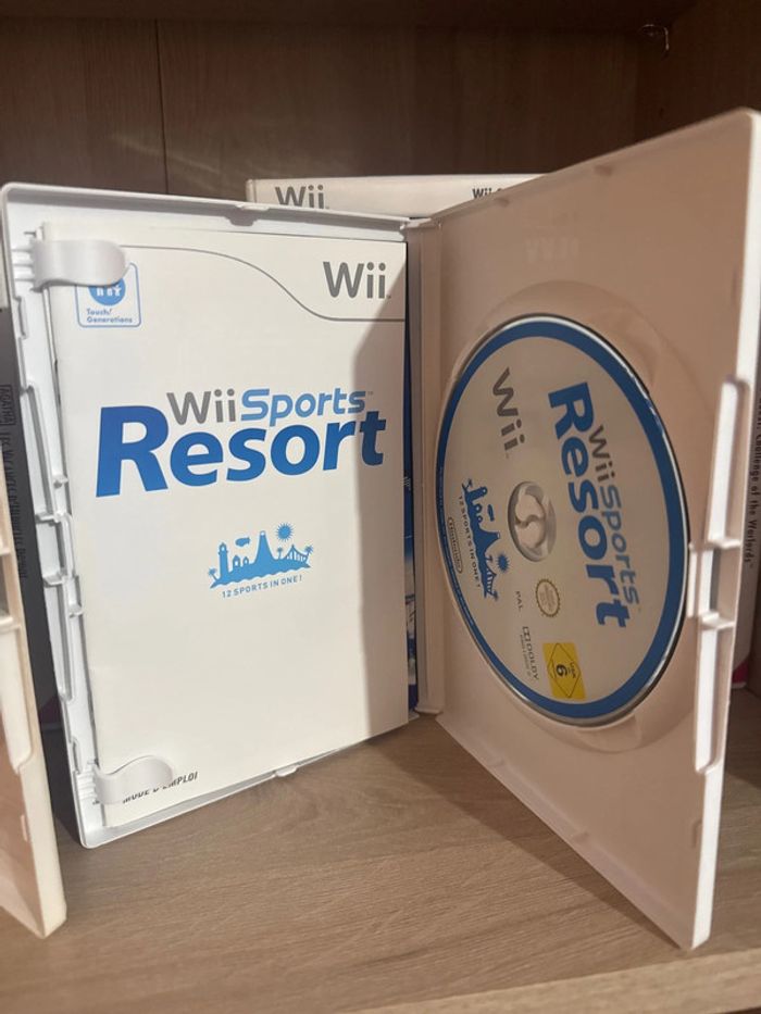 Lot 2 jeux Wii wii sports & Wii sports resort - photo numéro 3