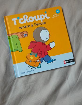 Livre T'choupi 