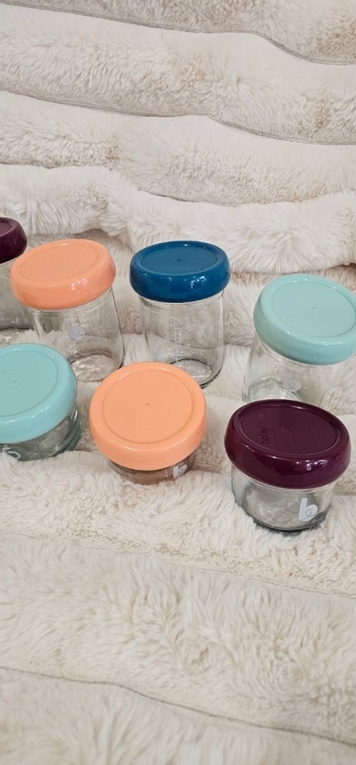 Lot de 8 pots en verre Babybols babymoov - photo numéro 3