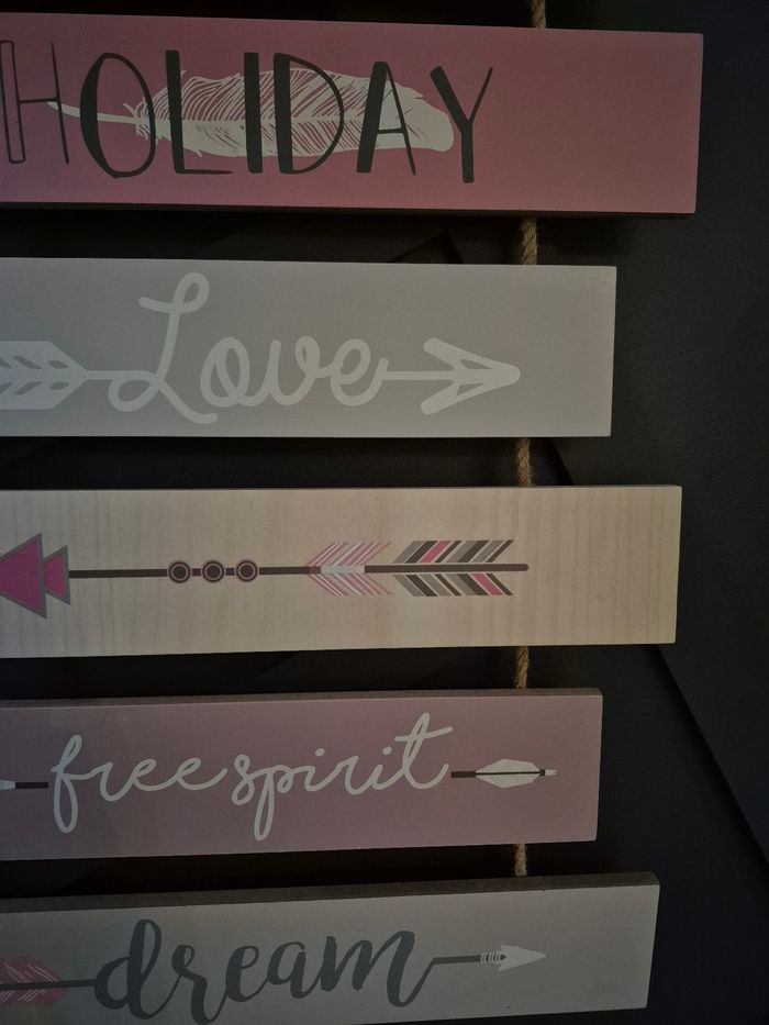 Décoration pancarte en bois Maisons du Monde - photo numéro 4