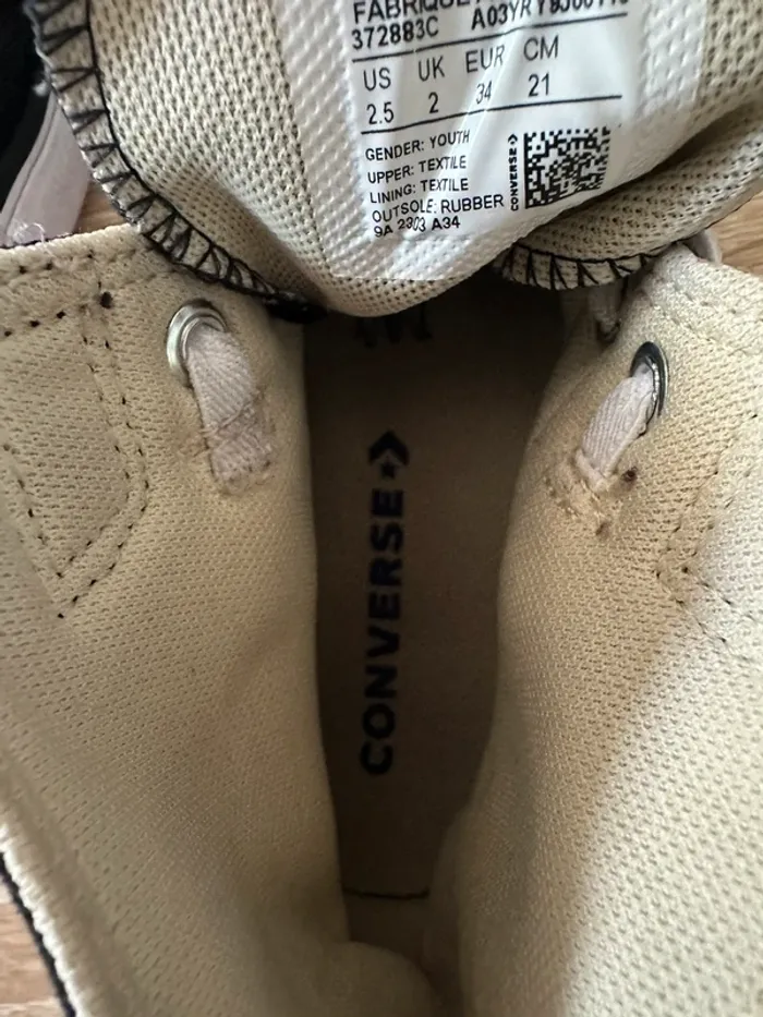 Baskets Converse noires - photo numéro 6