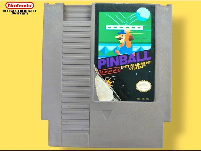 Lot 2 cartouche de jeu Nintendo NES Battle of Olympus + Pinball - photo numéro 5