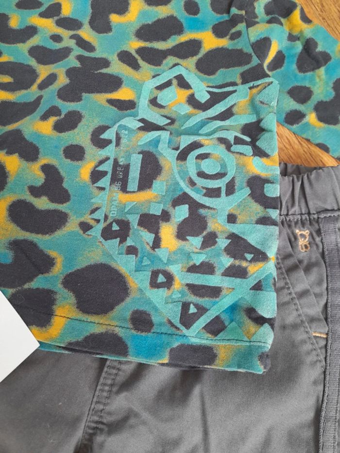 Magnifique ensemble léopard 3pièces neuf 12 mois - photo numéro 5