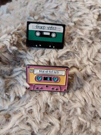 Pins cassette vintage