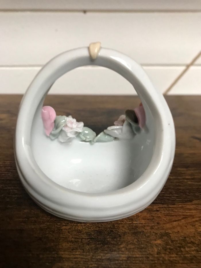 Petit panier en céramique décoration - photo numéro 2