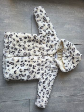 Veste manteau gilet Léopard fausse fourrure Chicco 