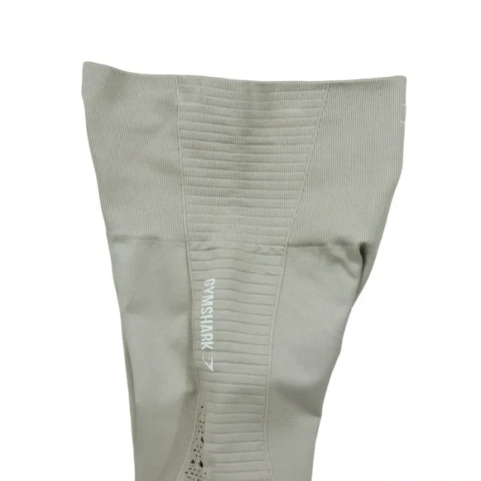 Gymshark Leggings Energy Seamless Fitness Yoga Femme Taille Xs Beige #Qwe3236 - photo numéro 5