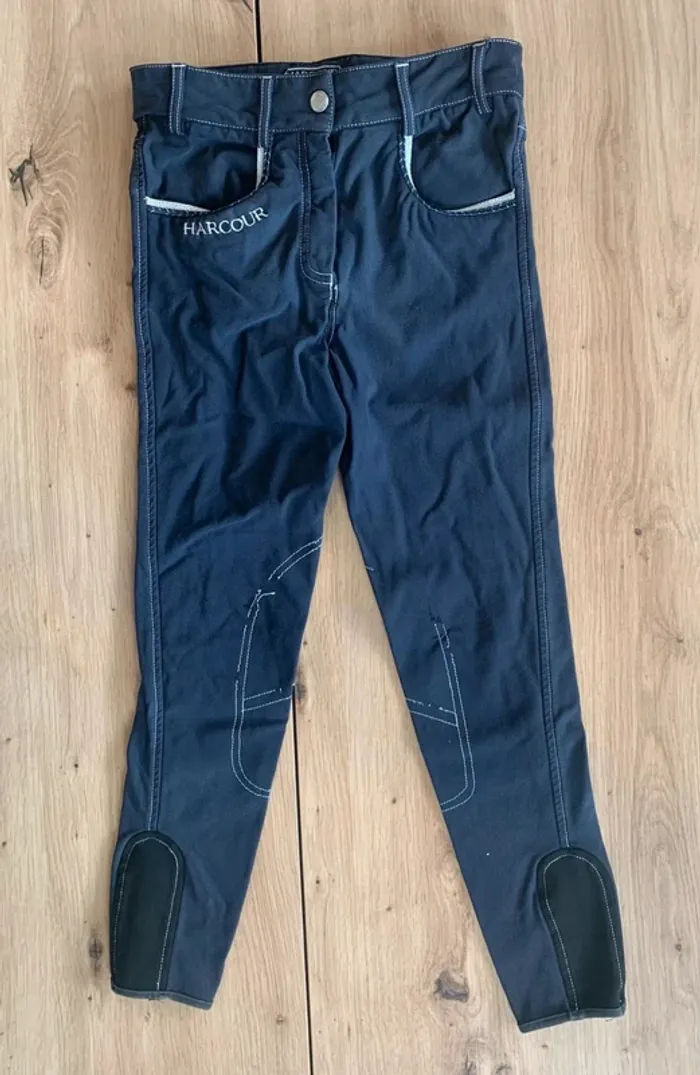 Pantalon d’équitation Harcour – Taille  30  – Bleu Marine
