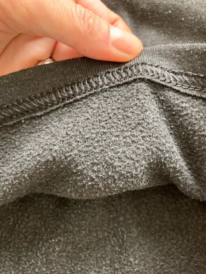 6 ans - T-shirt ou appelé également sous-vêtement thermique de ski enfant - BL 100 haut - noir - photo numéro 3