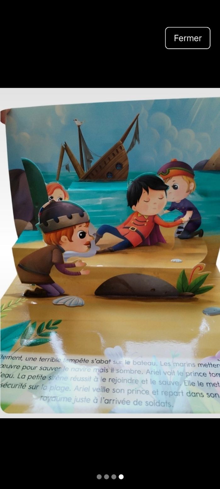 Livre pop-up « La Petite Sirène » - photo numéro 4