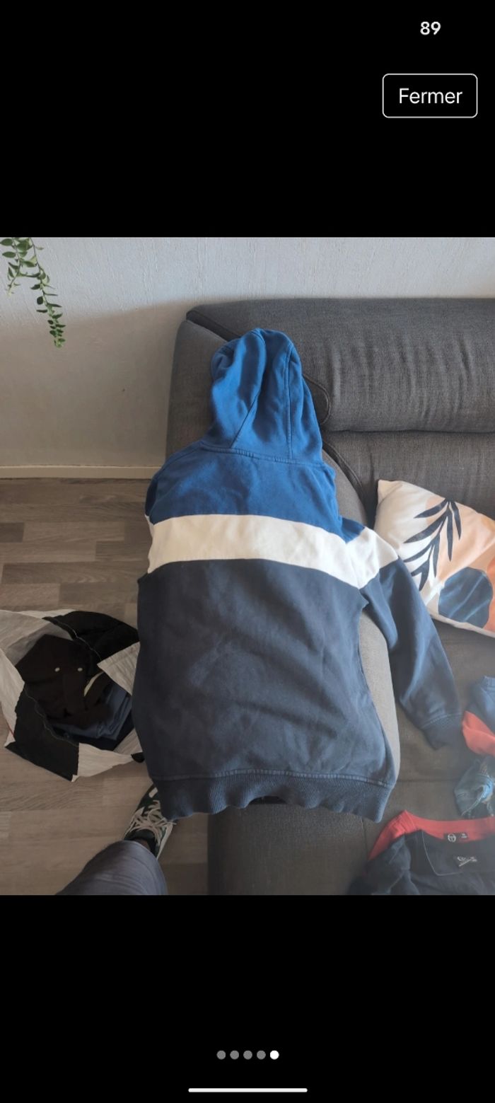 Sweat à capuche ellesse taille S - photo numéro 4