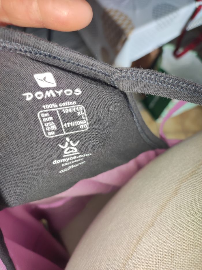 Top lila Taille XL Domyos - photo numéro 3