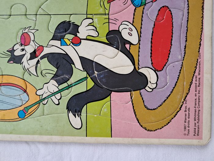 Baby puzzle whitman Titi et grosminet 1987 Warner Bros vintage - photo numéro 8