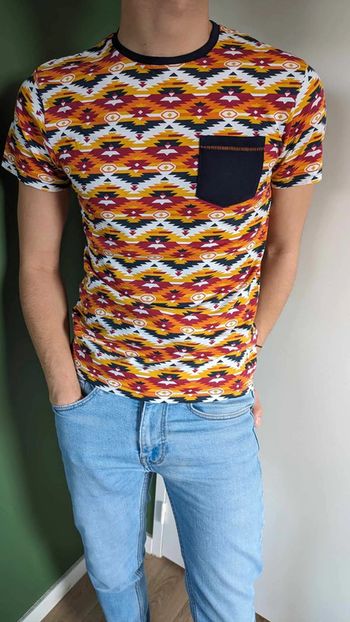 Tee shirt à motif