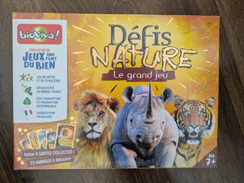 Défis nature Le grand jeu neuf