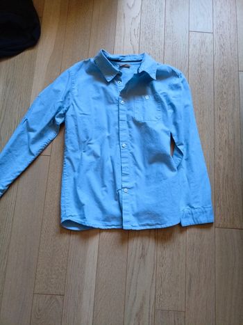 Chemise bleu clair DPAM 12 ans