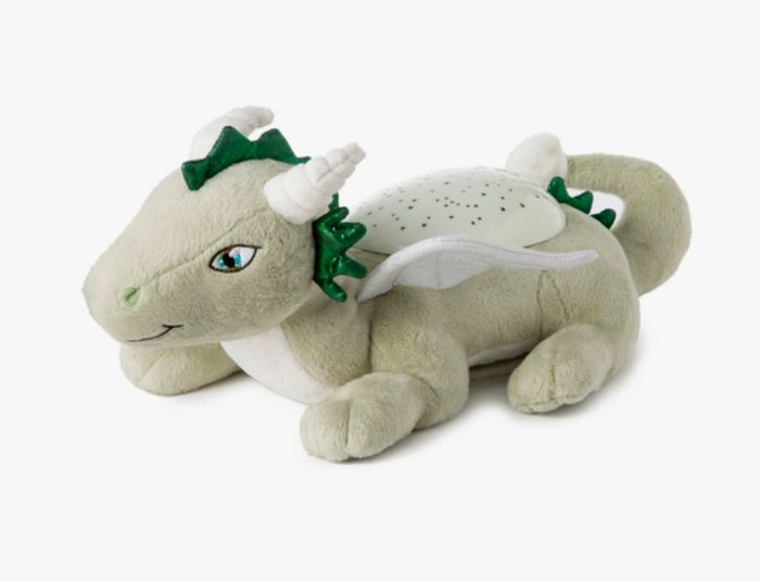 Peluche veilleuse projecteur d'étoiles Dragon