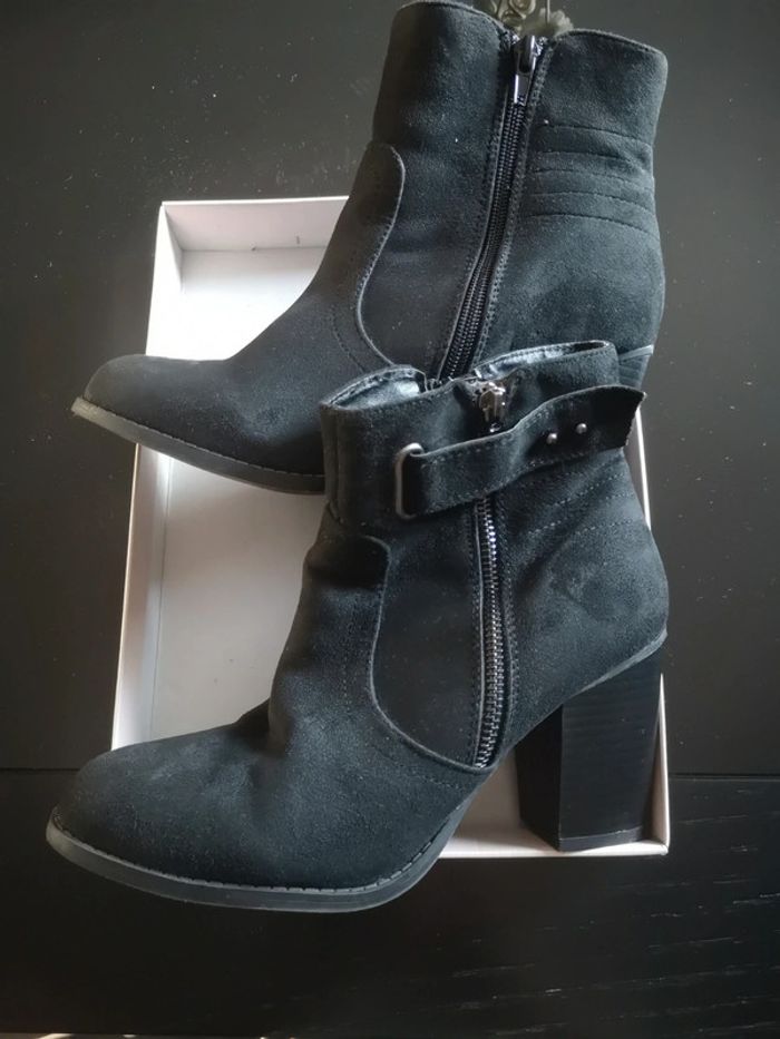 Bottines Cache Cache noir - photo numéro 2