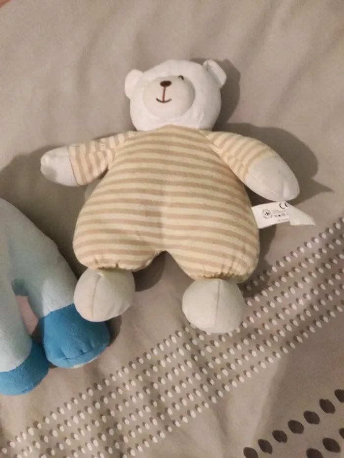 Lot de peluches doudous bébé - photo numéro 8