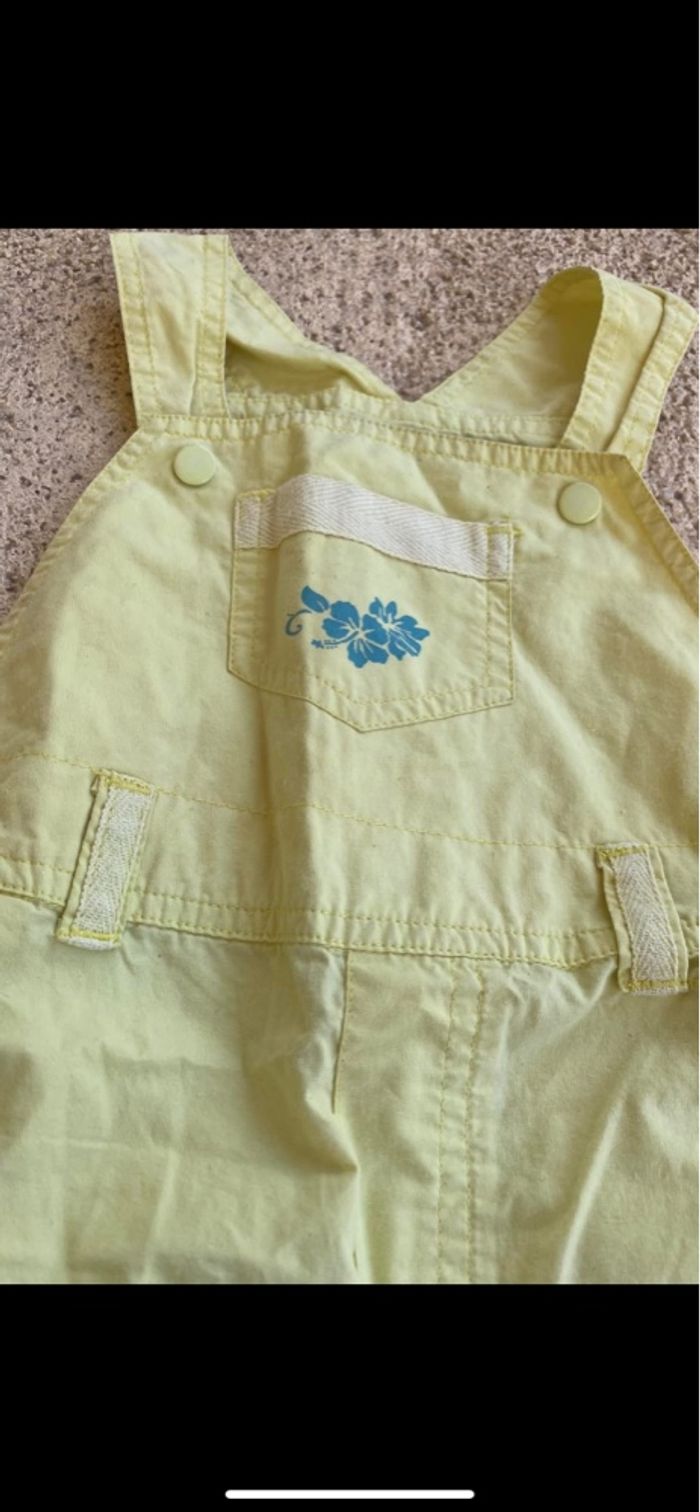 Combi short jaune et bleu Boutchou - photo numéro 2