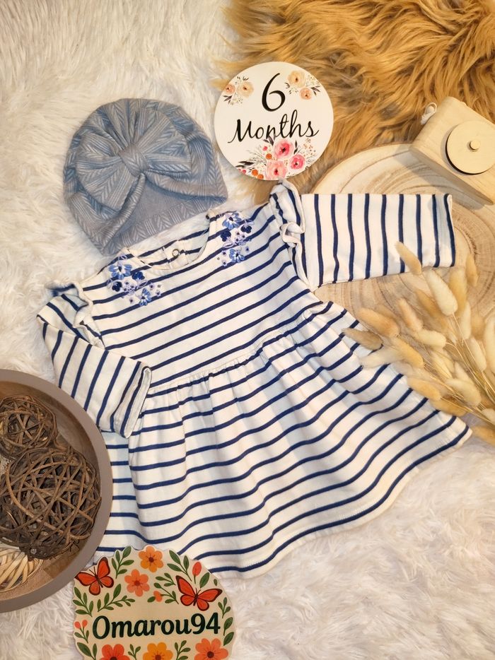 Ensemble complet 4 pièces sergent major fille 6 mois 🎀 - photo numéro 4