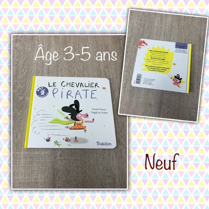 Buc Le chevalier pirate - Livre première histoire des petits - Neuf