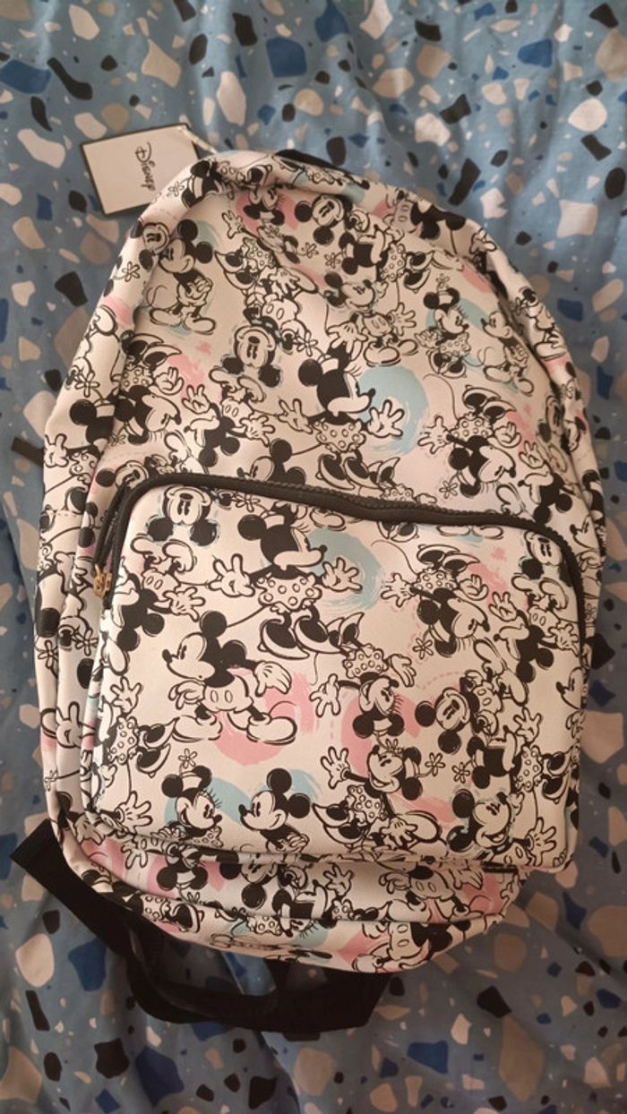 Sac à dos mickey et minnie - photo numéro 1