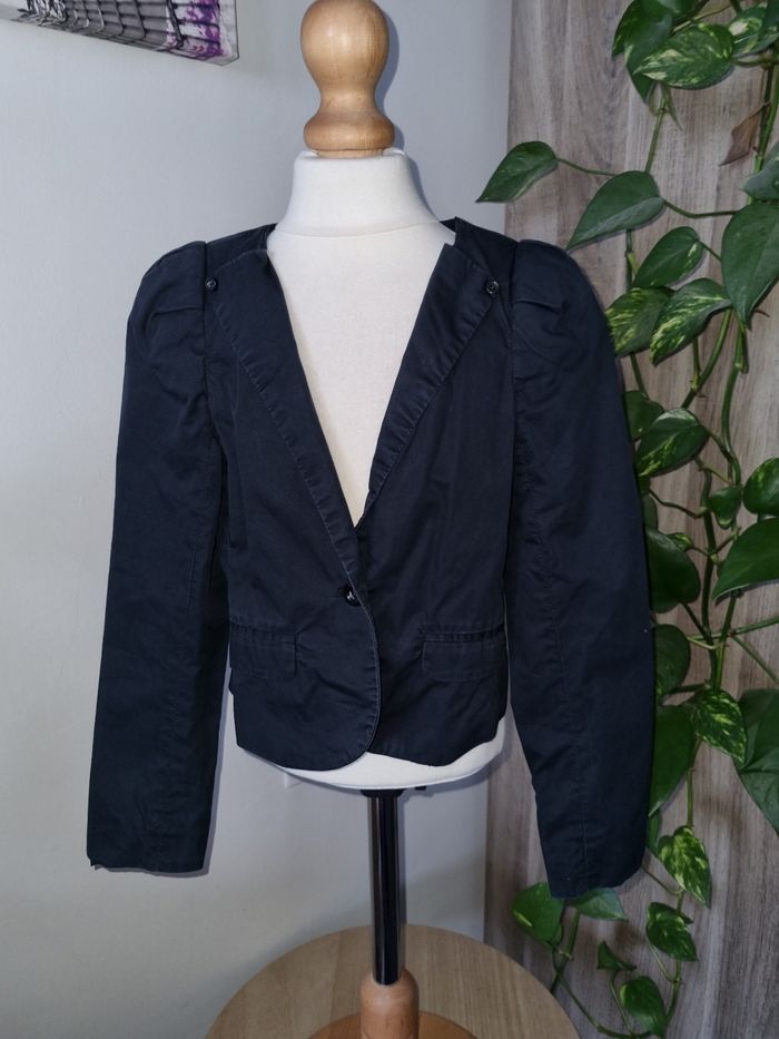 Veste noire "habillée" CKS 6 ans