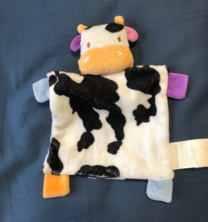 Doudou plat vache Verbaudet