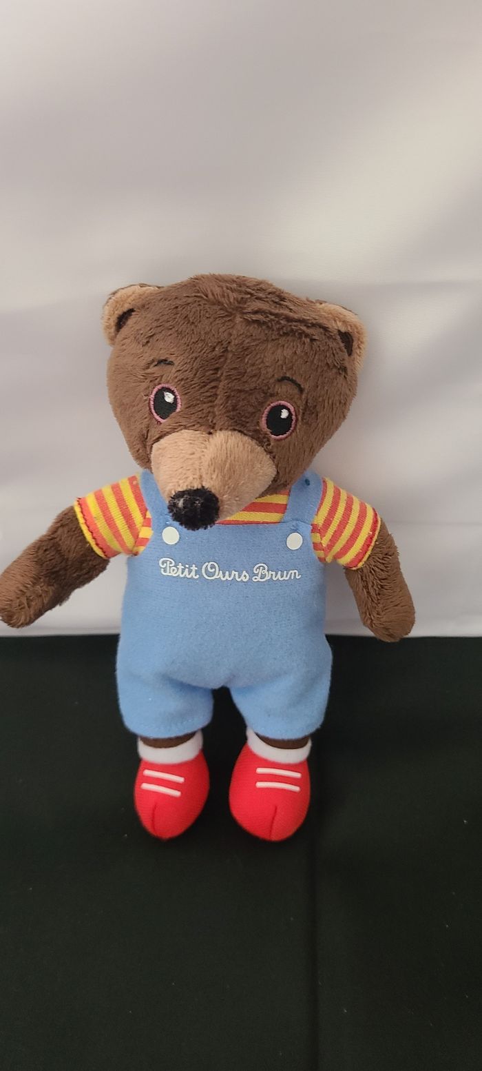 Peluche Petit Ours Brun Bean Bag Jemini - photo numéro 2